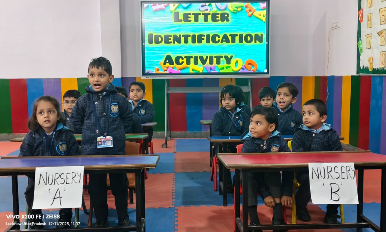 Nursery: Letter Identification Activity 2025