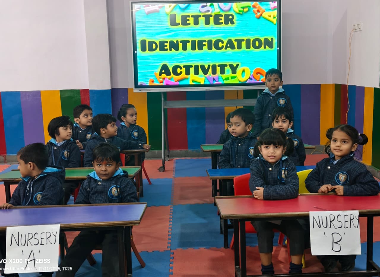 Nursery: Letter Identification Activity 2025