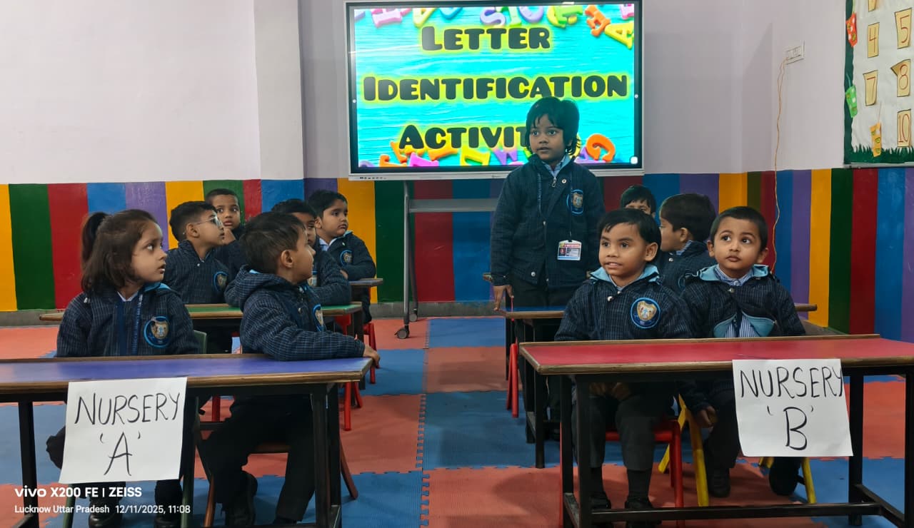 Nursery: Letter Identification Activity 2025