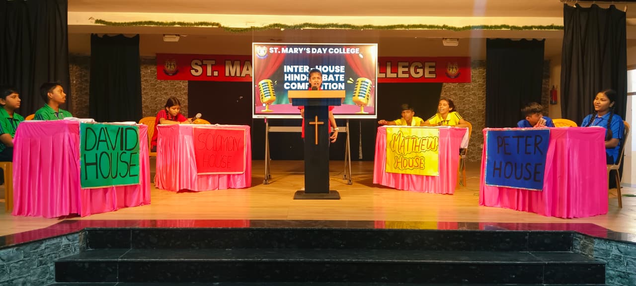 Inter House English-Hindi Debate 2025