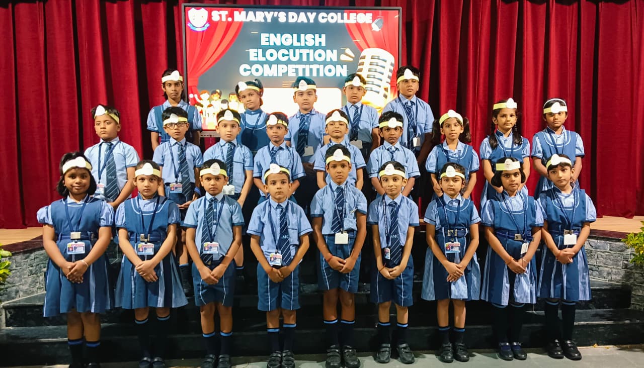 English Elocution Competition Primary and Junior Wing 2025