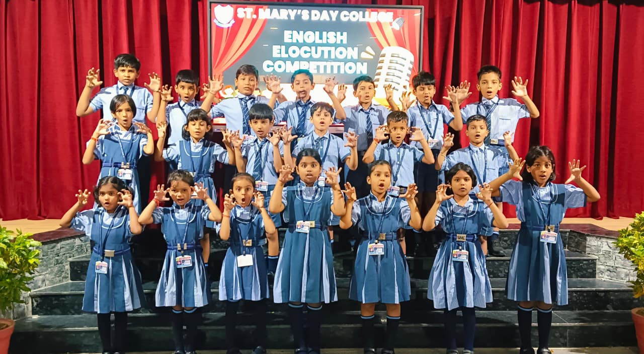 English Elocution Competition Primary and Junior Wing 2025
