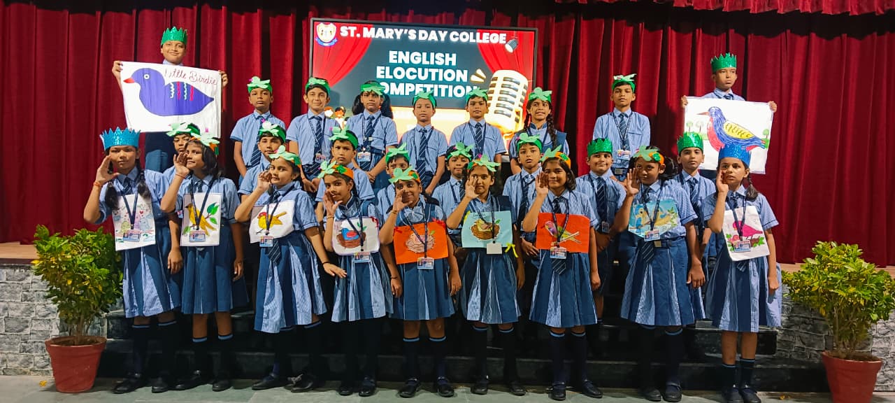 English Elocution Competition Primary and Junior Wing 2025