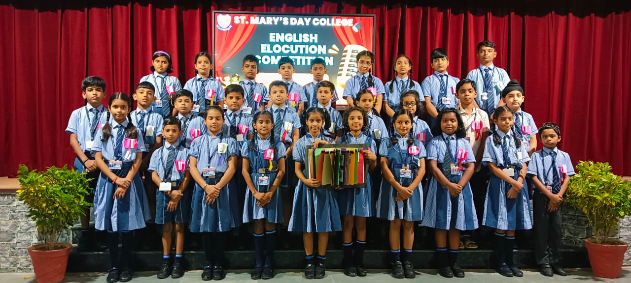 English Elocution Competition Primary and Junior Wing 2025