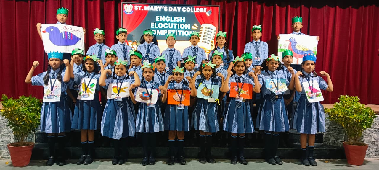 English Elocution Competition Primary and Junior Wing 2025
