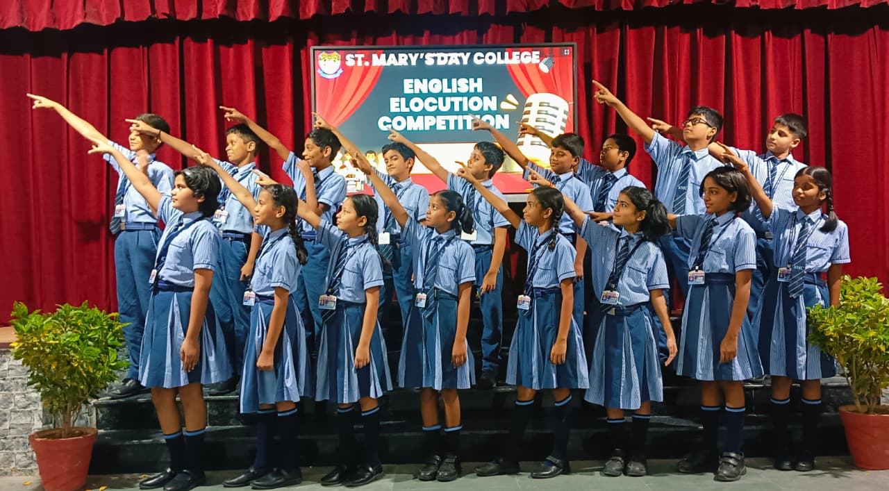 English Elocution Competition Primary and Junior Wing 2025