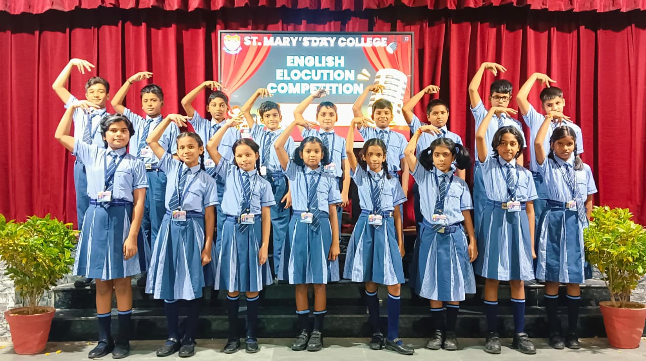 English Elocution Competition Primary and Junior Wing 2025