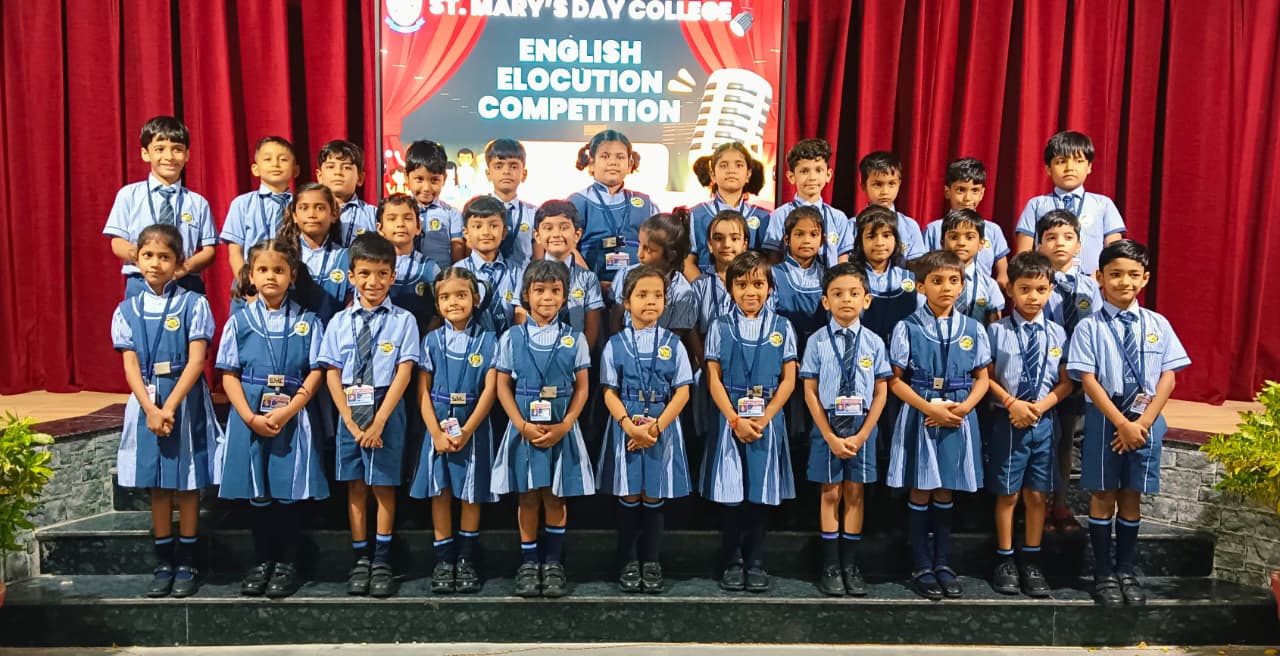 English Elocution Competition Primary and Junior Wing 2025