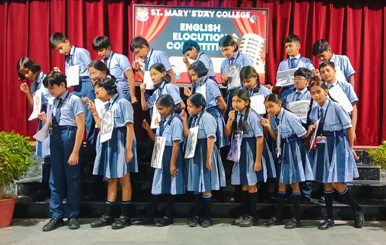 English Elocution Competition Primary and Junior Wing 2025