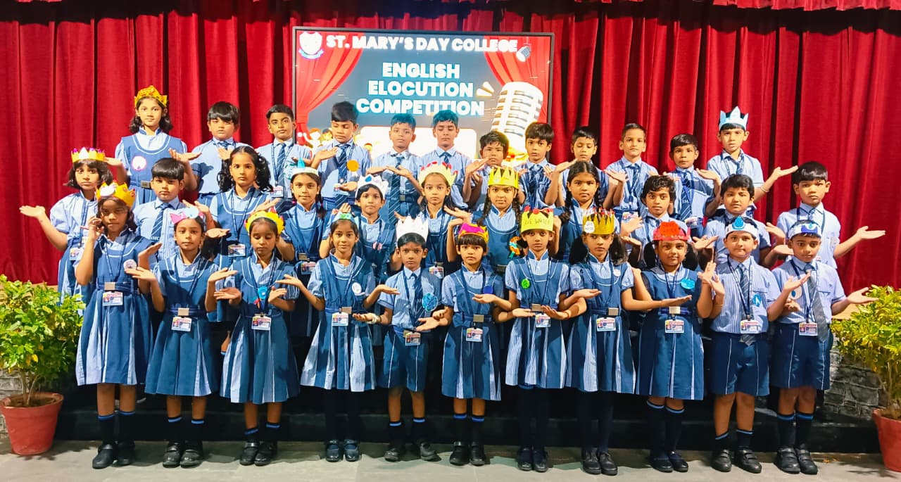 English Elocution Competition Primary and Junior Wing 2025