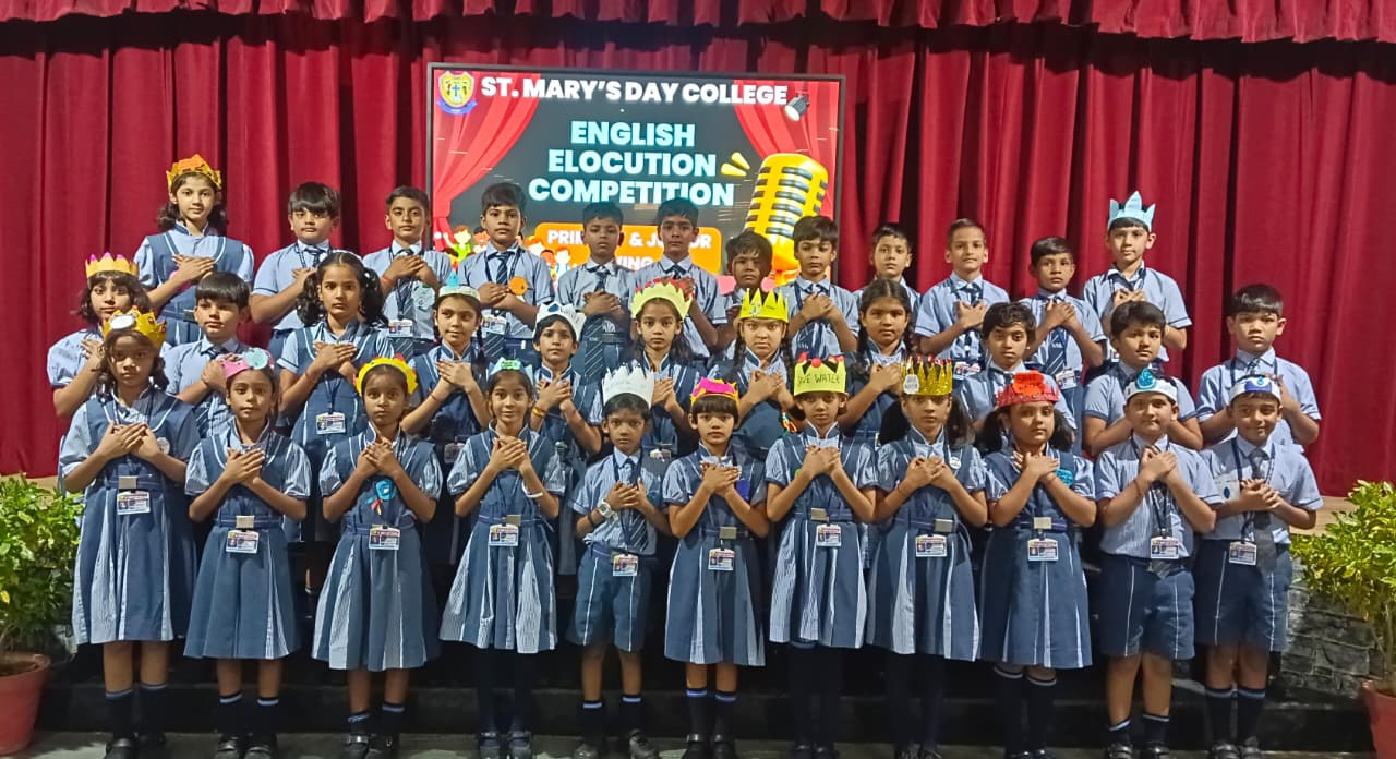 English Elocution Competition Primary and Junior Wing 2025