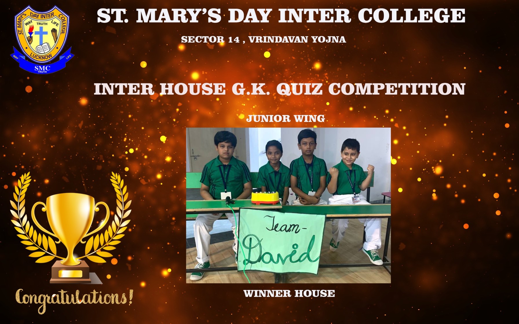 Inter House GK Quiz Competition